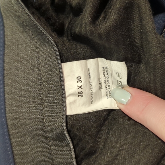 Haggar H26 Premium Stretch Navy Dress Pants - Picture 6 of 6